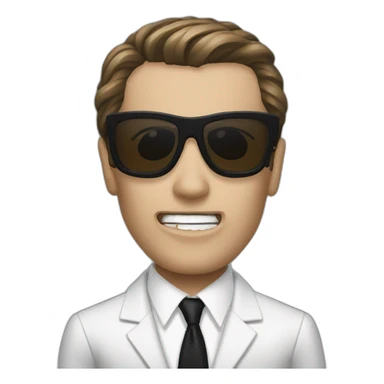 American psycho sticker