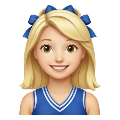 Cheer squad, blonde, Burnett  sticker