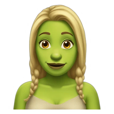 Fiona shrek sticker