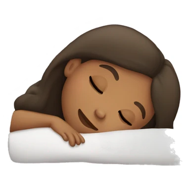 girl sleeping sticker