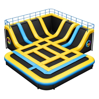 Indoor Trampoline Park sticker