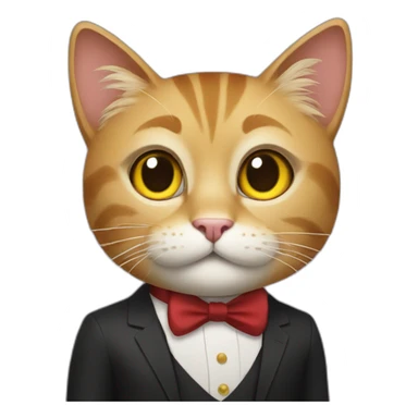 Is the cat playing at the casino? sticker