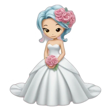 novia stitch rosa sticker