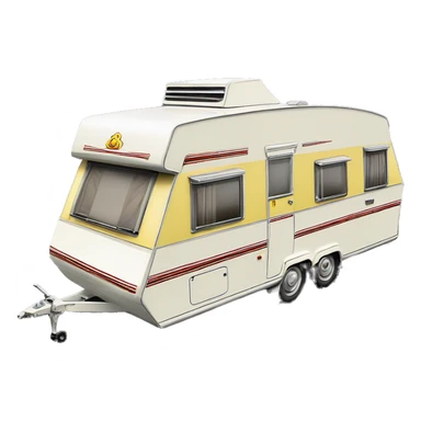 Lord münsterland Luxus caravan 1985 sticker