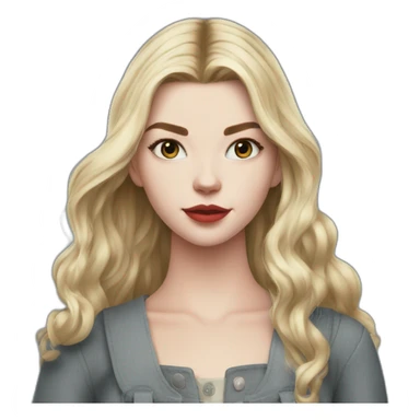 Anya Taylor Joy sticker