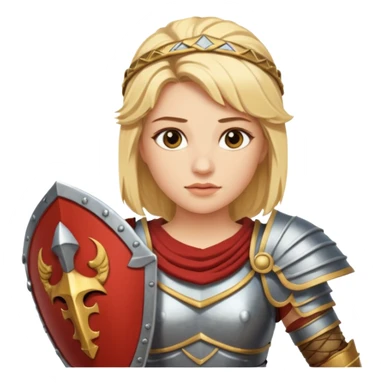 trojans being led by a woman sticker