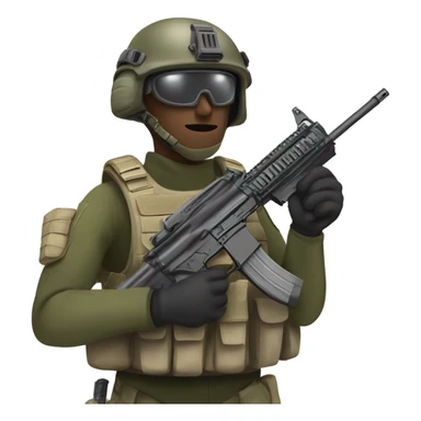 NATO soldier sticker