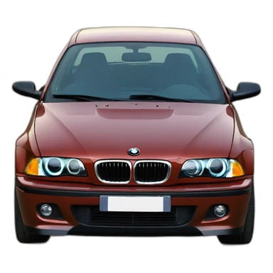 BMW e46 compact power  sticker