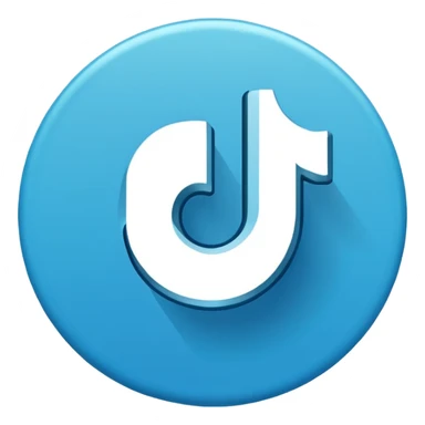 Create a tiktok verified account logo  sticker