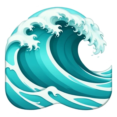 🌊✨ Endless waves, endless peace sticker