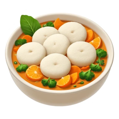 2 idli sambar  sticker