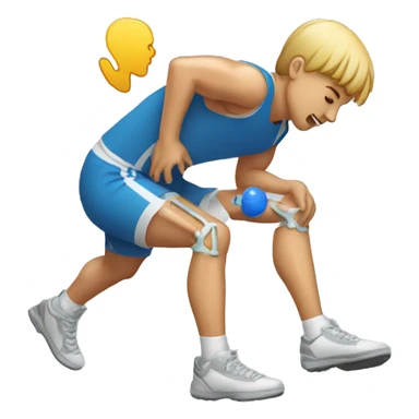ACL injury sticker