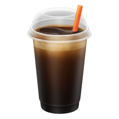 Iced black coffee  sticker