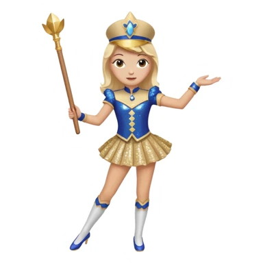 majorette sticker