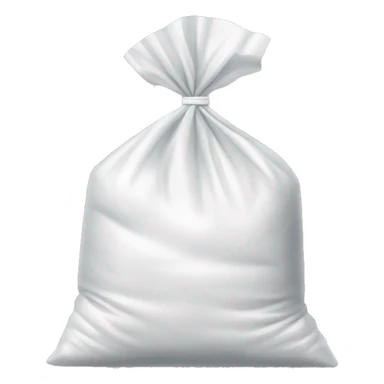 plastic bag with flour in it sticker