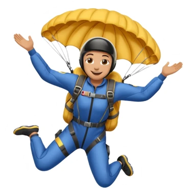Skydiving sticker