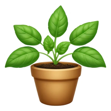 Basil emoji sticker
