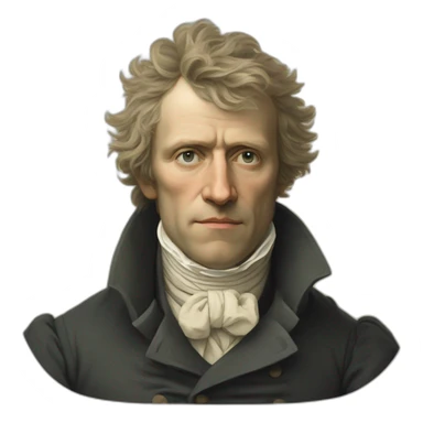 Caspar David Friedrich sticker