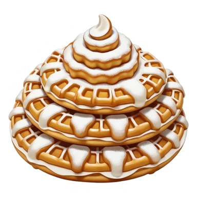 funnel cake sticker
