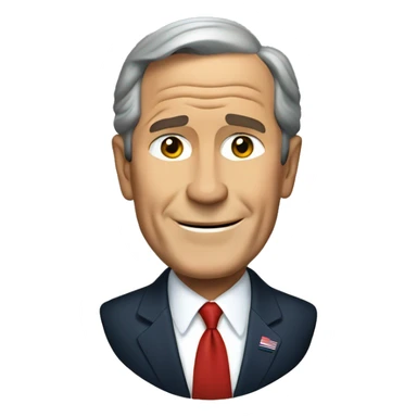 George W. Bush sticker