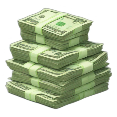 stack of GBP notes sticker