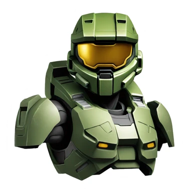 halo master chief sticker