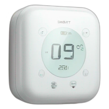 Smart thermostat, device sticker