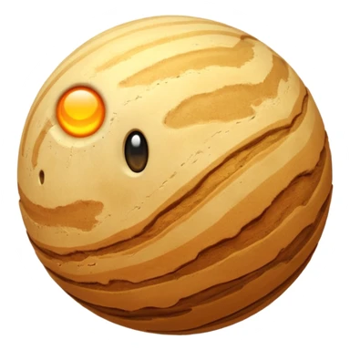 dune planet sphere sticker