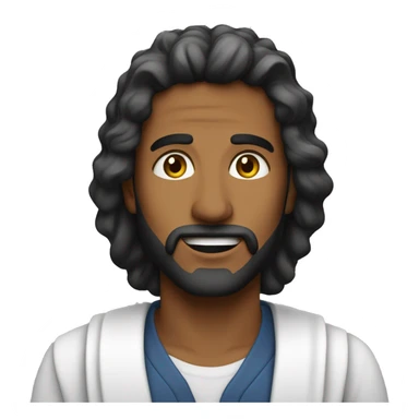 ايموجي يضحك مع اصبع ياشر على قدام sticker