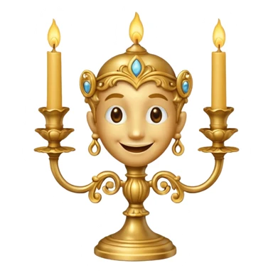 Character in Beauty and the Beast: Candlestick Lumia sticker
