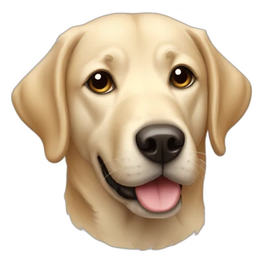 Lab retriever sticker