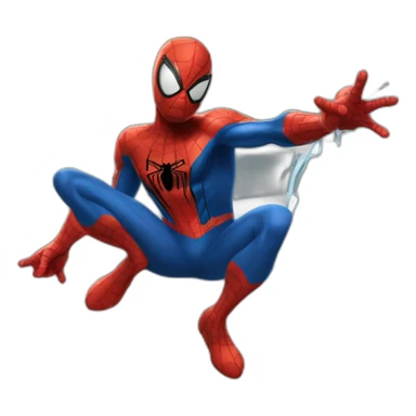 Spider man un pouce en l'air sticker