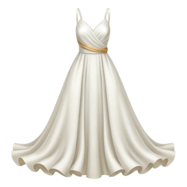 white dress sticker