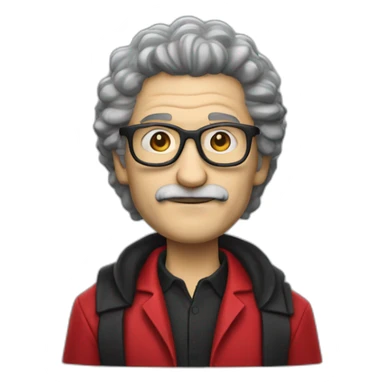 money heist professor sticker