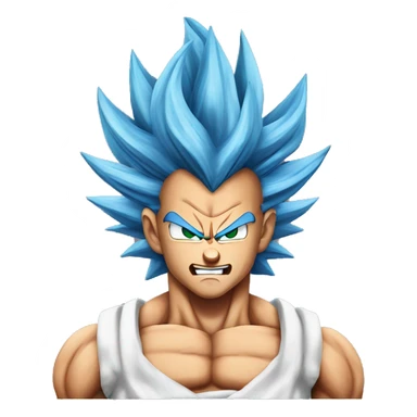 Gogeta super sayan blue sticker