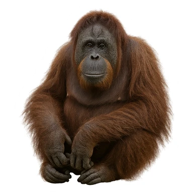 Orangutan sticker