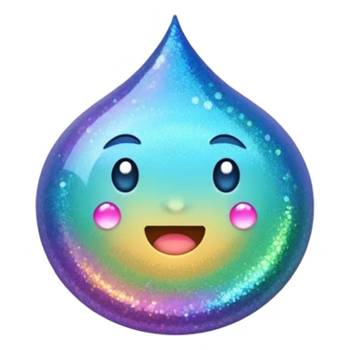 glitter lumen sticker