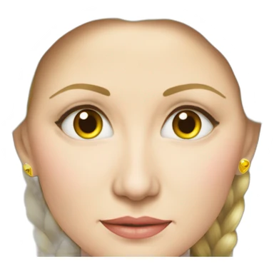 The heart is in Tymoshenko's eyes sticker