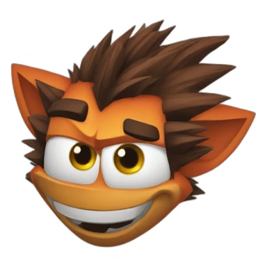 Crash Bandicoot sticker