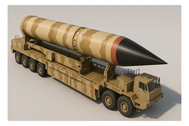 Изометрическая модель этой бомбы, без надписей и флагов  sticker