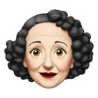 Edith piaf sticker
