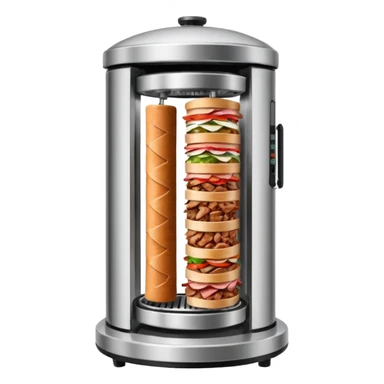 doner machine sticker