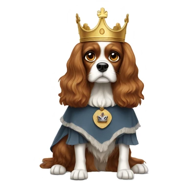 King Charles caviler  sticker
