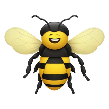 fat bee that is partyi sticker