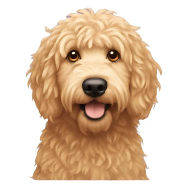 a golden doodle spider crossover sticker