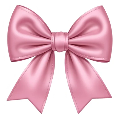 Baby Pink bow  sticker