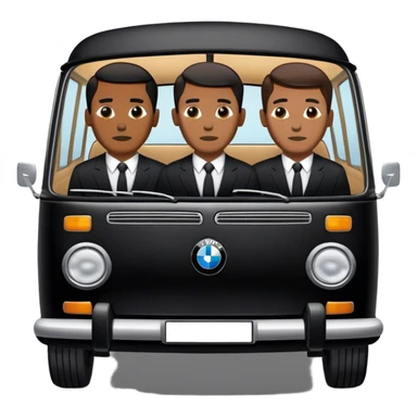 Men in black bmw combi  sticker