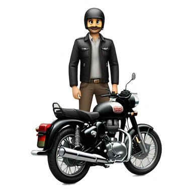 royal enfield classic 350 black sticker