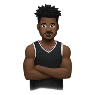 Emo Jimmy butler sticker