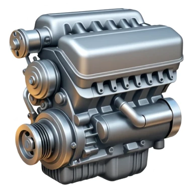 car engine motor sticker